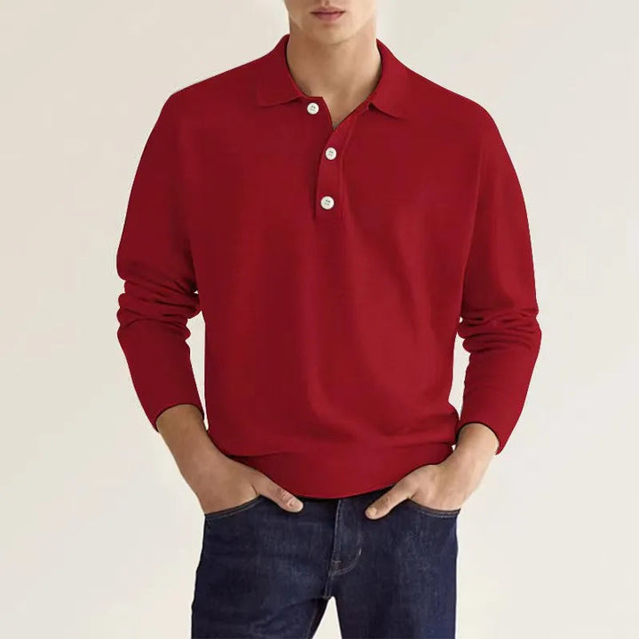Poloshirt Mit Knopfleiste Für Herren | Sommer