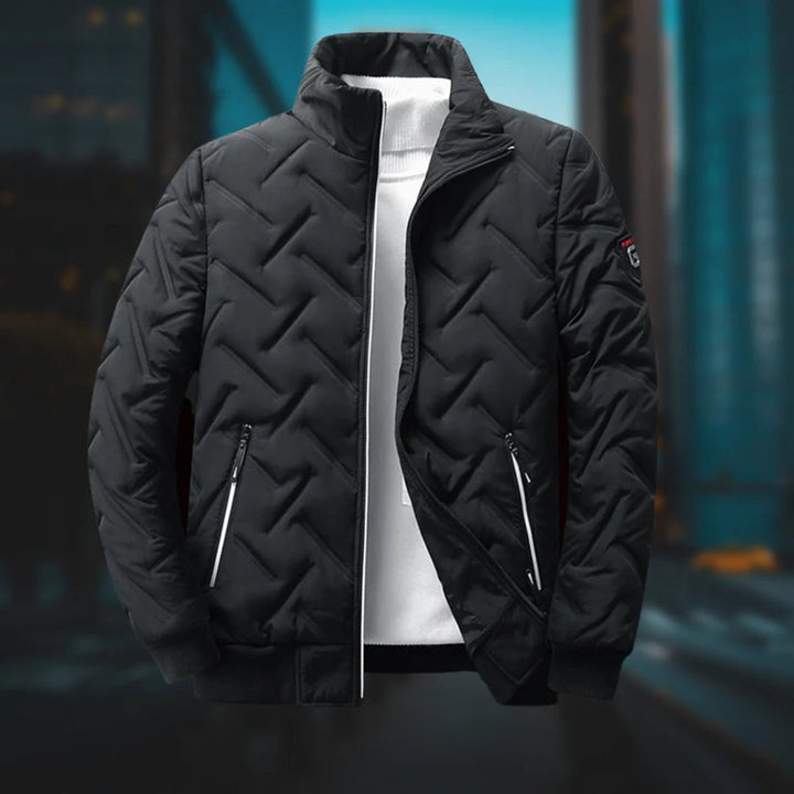 Renzoy | Herren Klassischer Winter Puffer Jacke | Warme