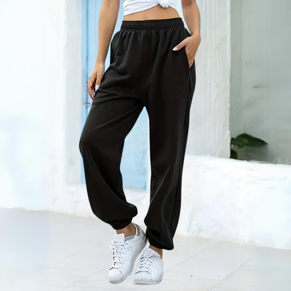 Baggy-Jogginghosen für Damen | Hohe Taille