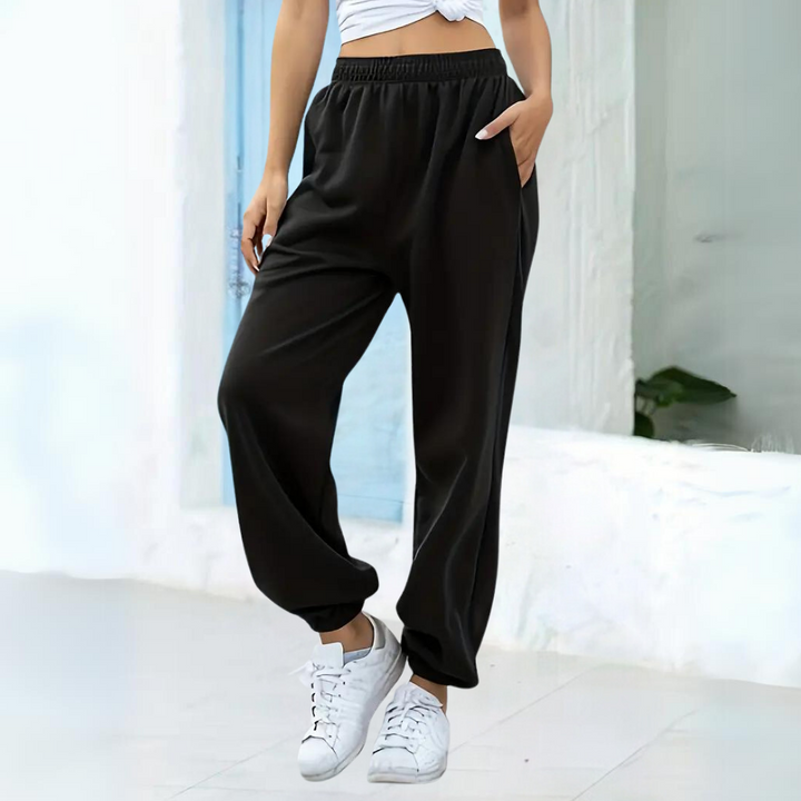 Baggy-Jogginghosen für Damen | Hohe Taille