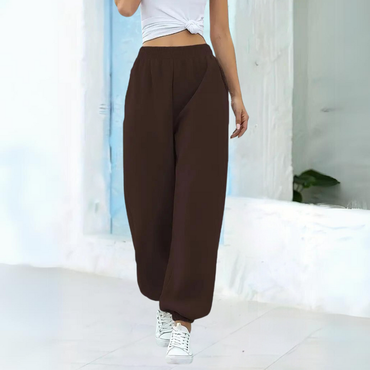 Baggy-Jogginghosen für Damen | Hohe Taille