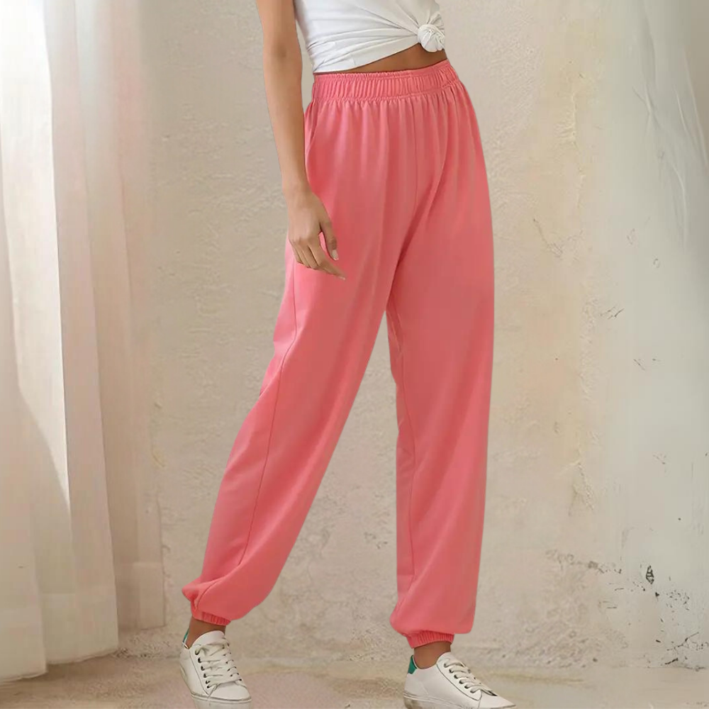 Baggy-Jogginghosen für Damen | Hohe Taille