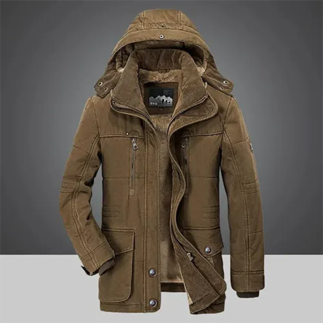 Lexer | Herren Klassiker Winter Kapuze Jacke | Warme