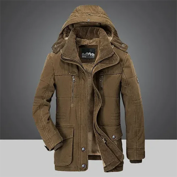 Lexer | Herren Klassiker Winter Kapuze Jacke | Warme