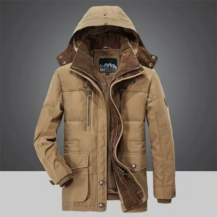 Lexer | Herren Klassiker Winter Kapuze Jacke | Warme