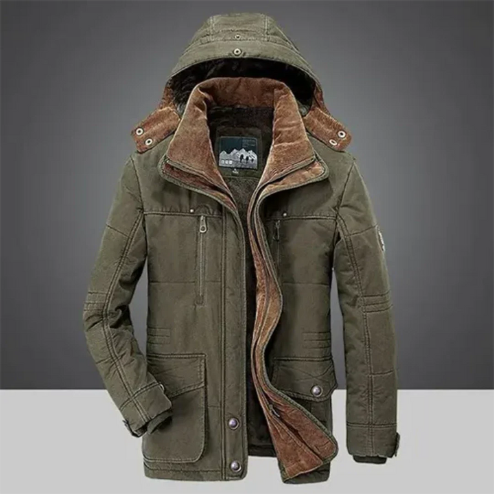 Lexer | Herren Klassiker Winter Kapuze Jacke | Warme
