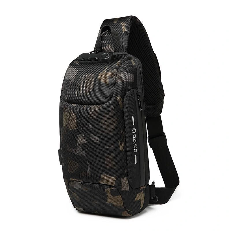 Variant image for Diebstahlsichere Tasche mit USB-Anschluss – Sicher & Praktisch-4