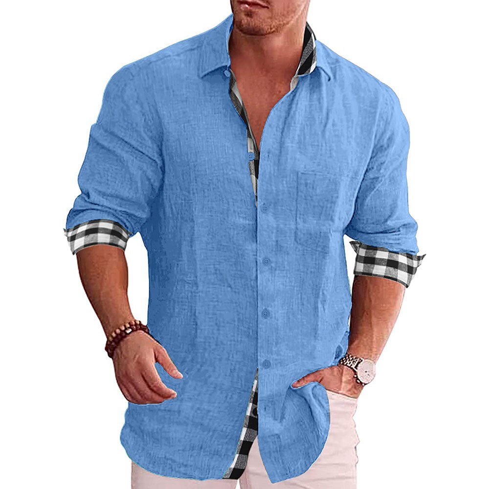 Button Down Hemd Für Herren | Langarm