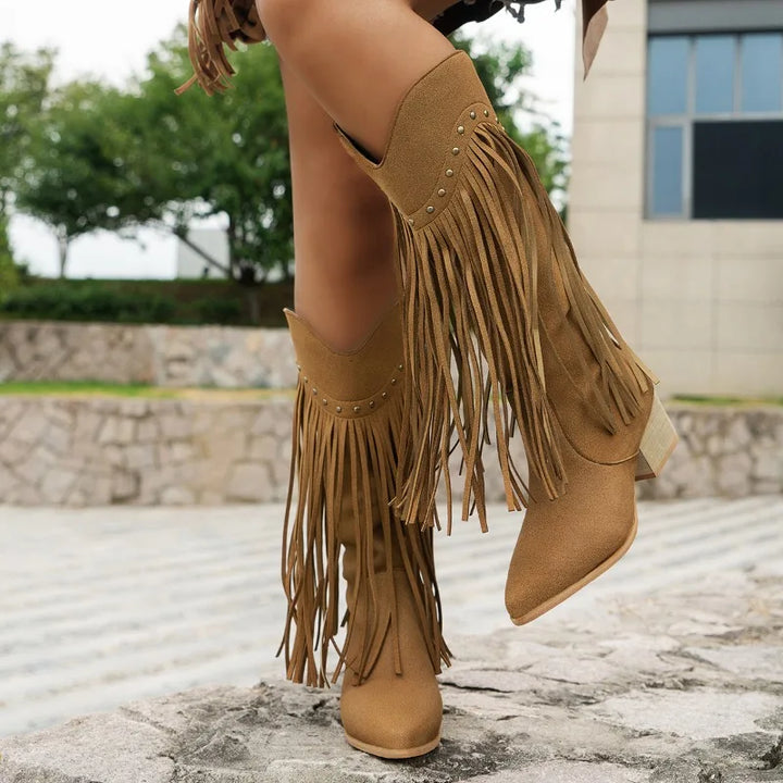 Elegante Cowboystiefel für Damen | Bequem