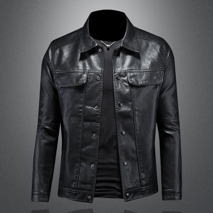 Herren Premium Bikerjacke | Lässig