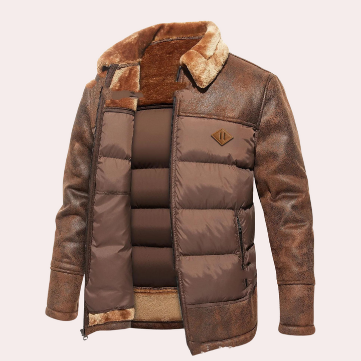 Stylische Steppjacke für Herren | Winter