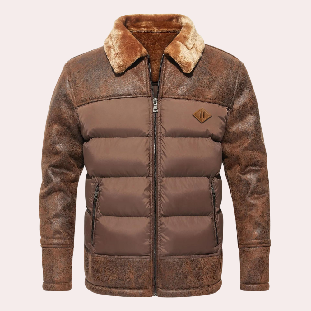 Stylische Steppjacke für Herren | Winter