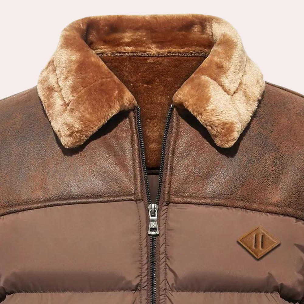 Stylische Steppjacke für Herren | Winter