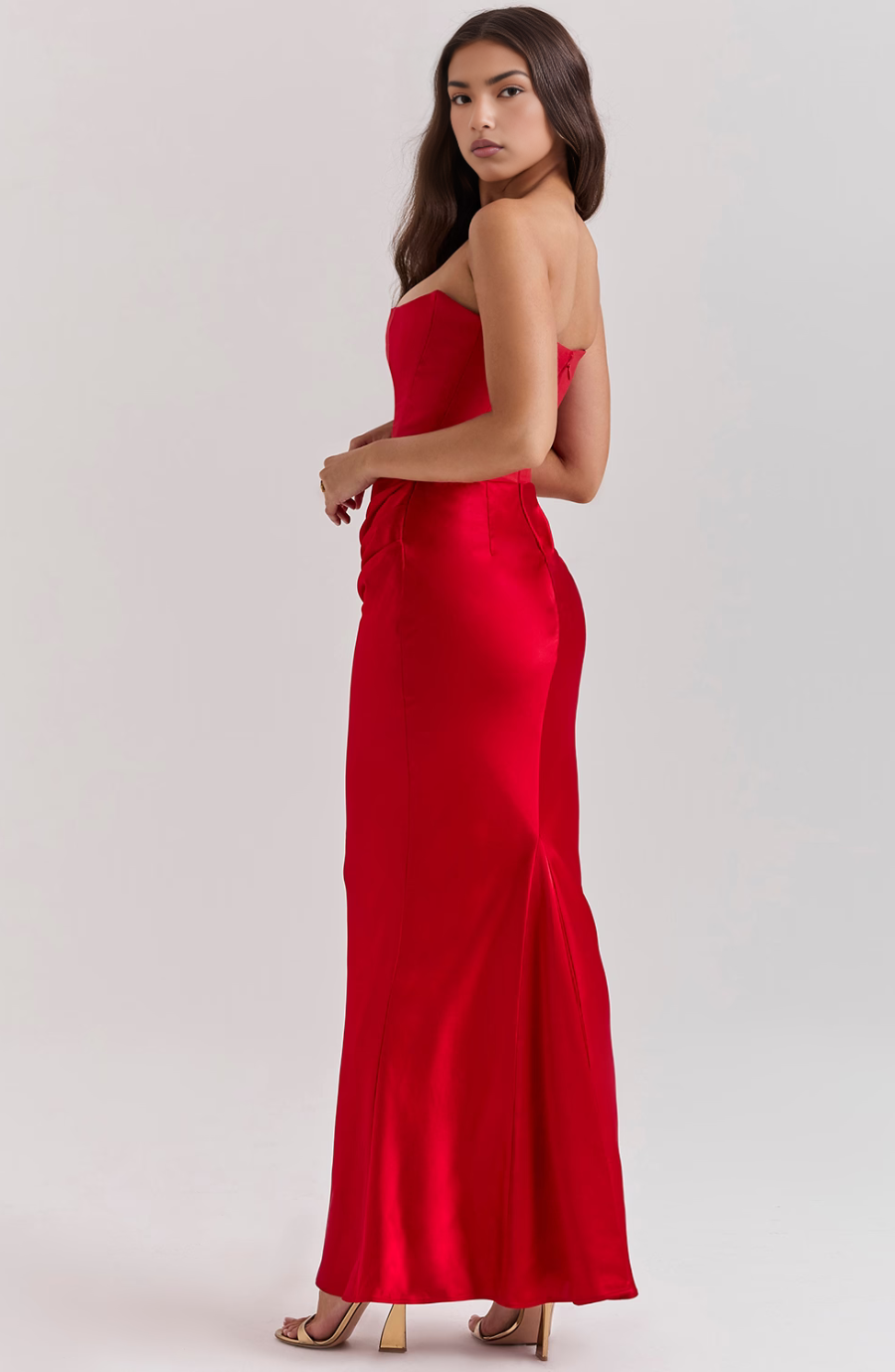 Elegantes Maxikleid Für Formelle Hochzeitsgäste