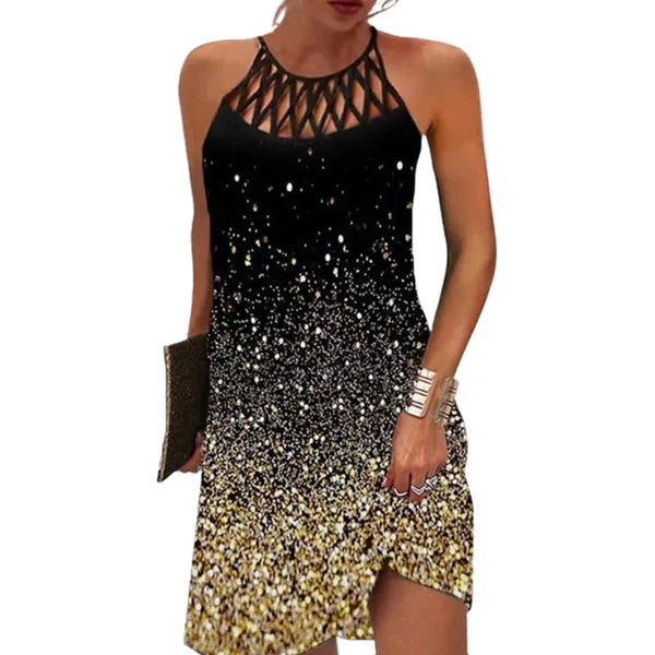 Bequemes Kleid Mit Grafikdruck Für Damen | Sommer