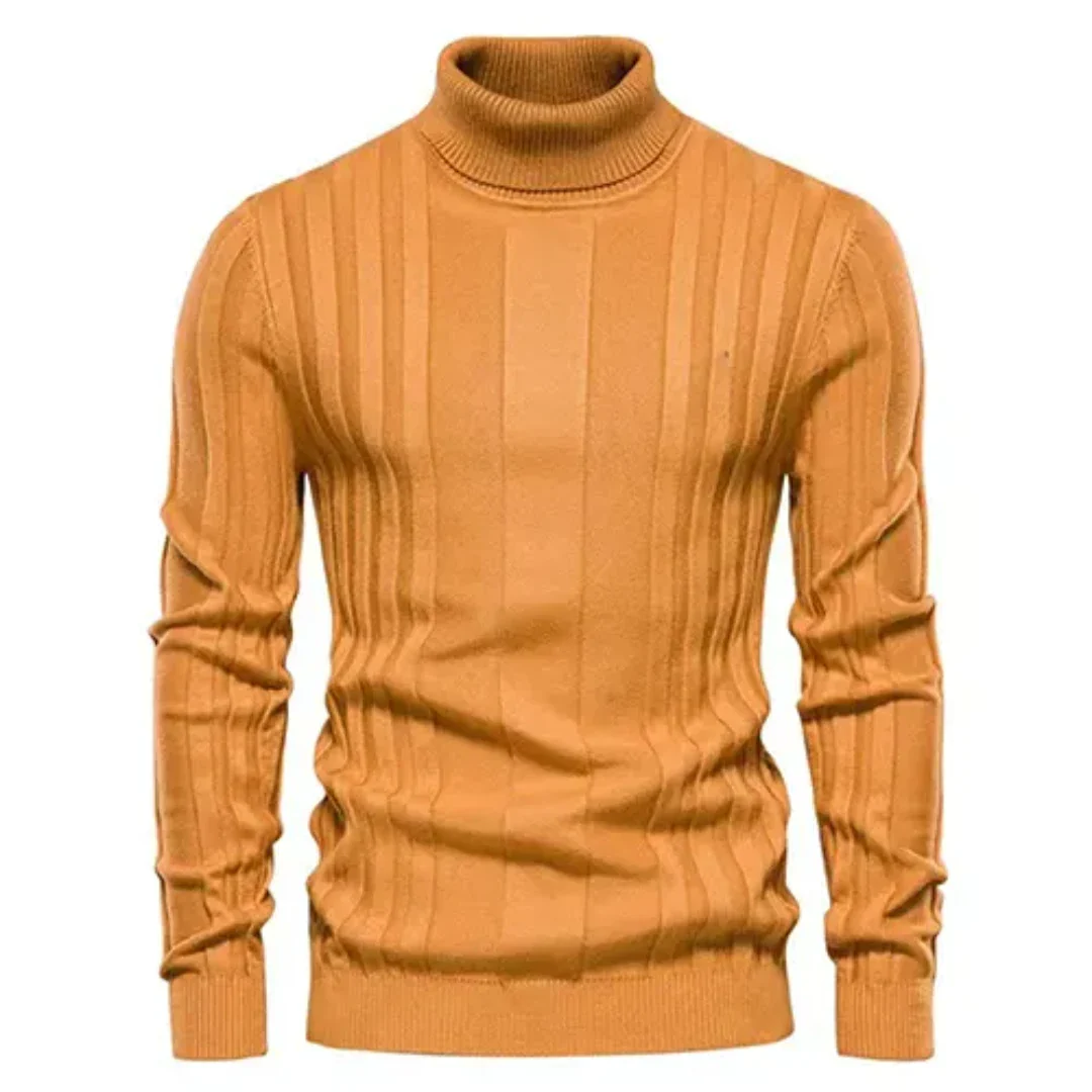 Lincoln | Herren Strick Rollkragen Pullover | Warme