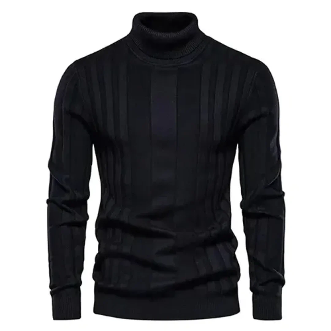 Lincoln | Herren Strick Rollkragen Pullover | Warme