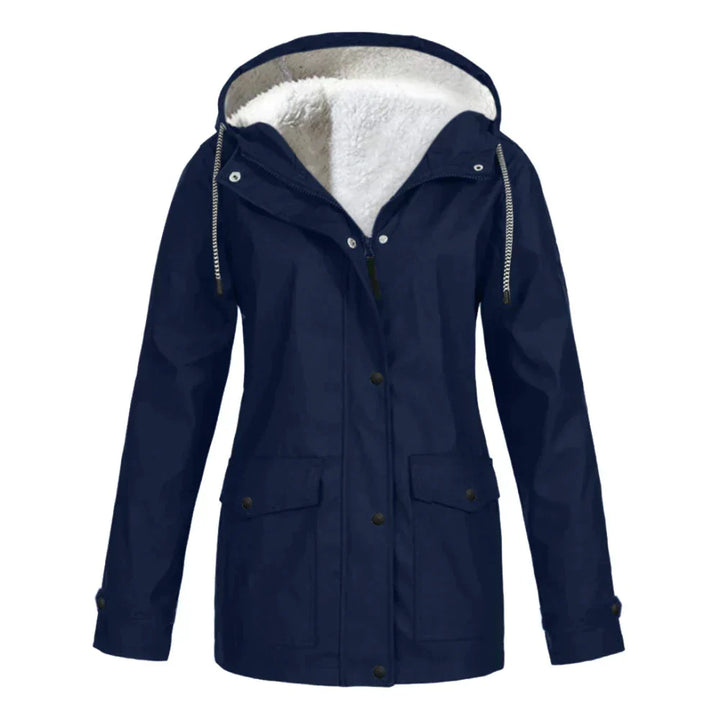 Stylische Regenjacke für Damen | Warme