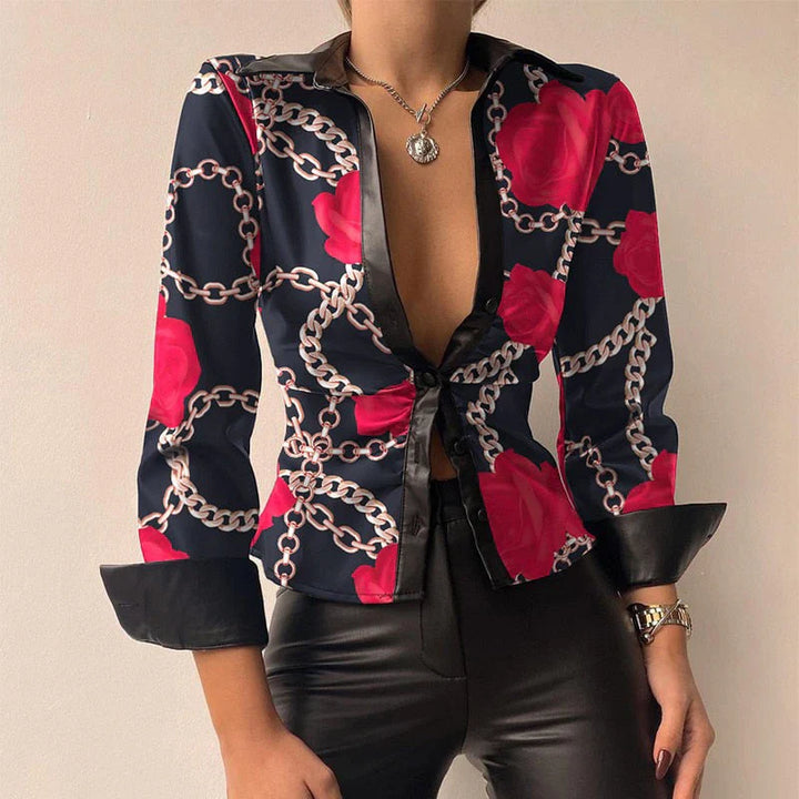 Slim Fit Langarmhemd Für Damen | Button Down