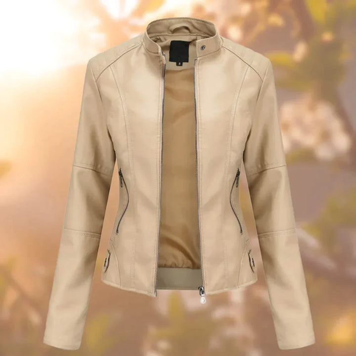 Stylische Bikerjacke für Damen | Schlanke Passform