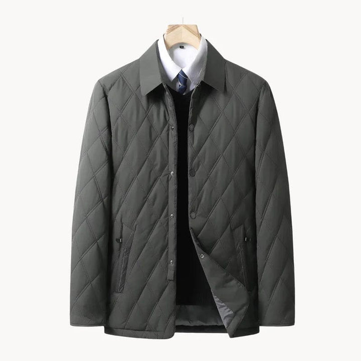Klassische Winter Steppjacke für Herren | Lässig