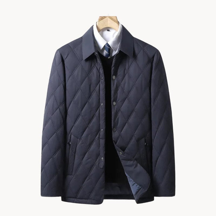 Klassische Winter Steppjacke für Herren | Lässig