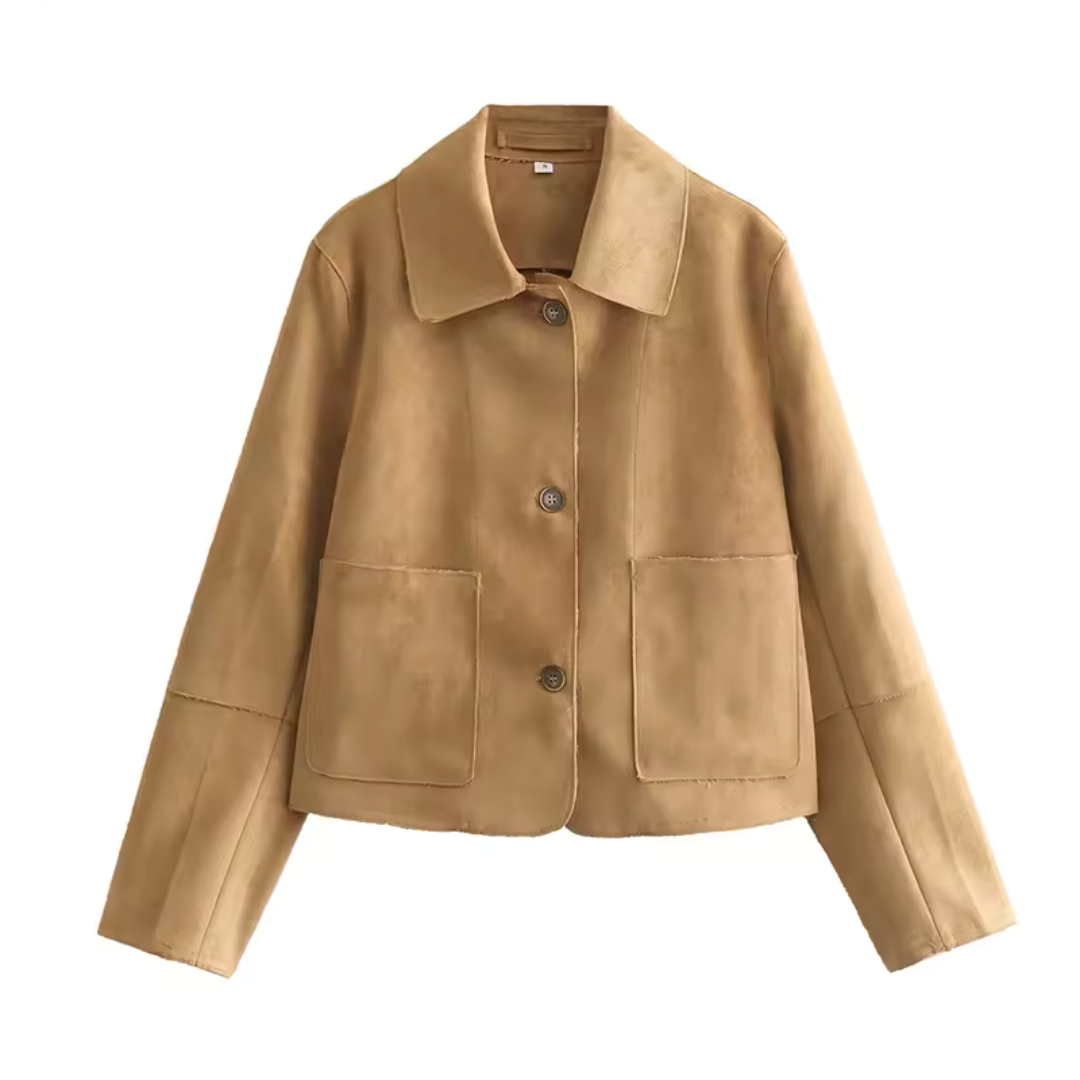 Bequeme Damen-Kurzjacke | Langarm