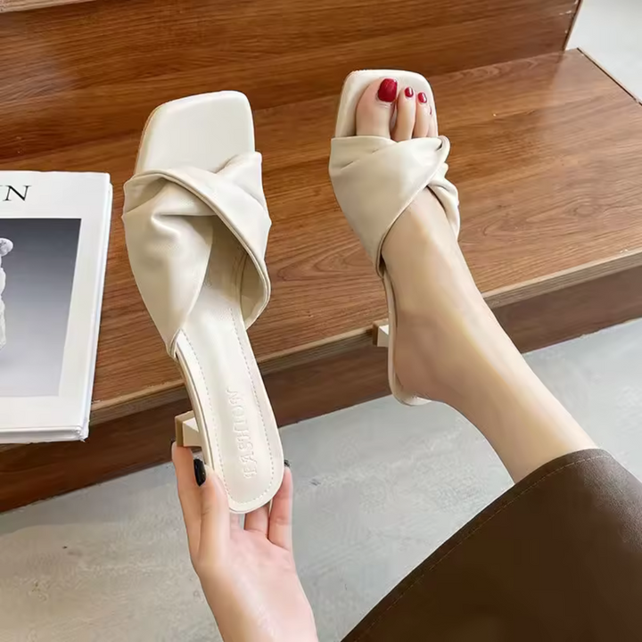 Offene Damen Sandalen Zum Hineinschlüpfen | Elegant
