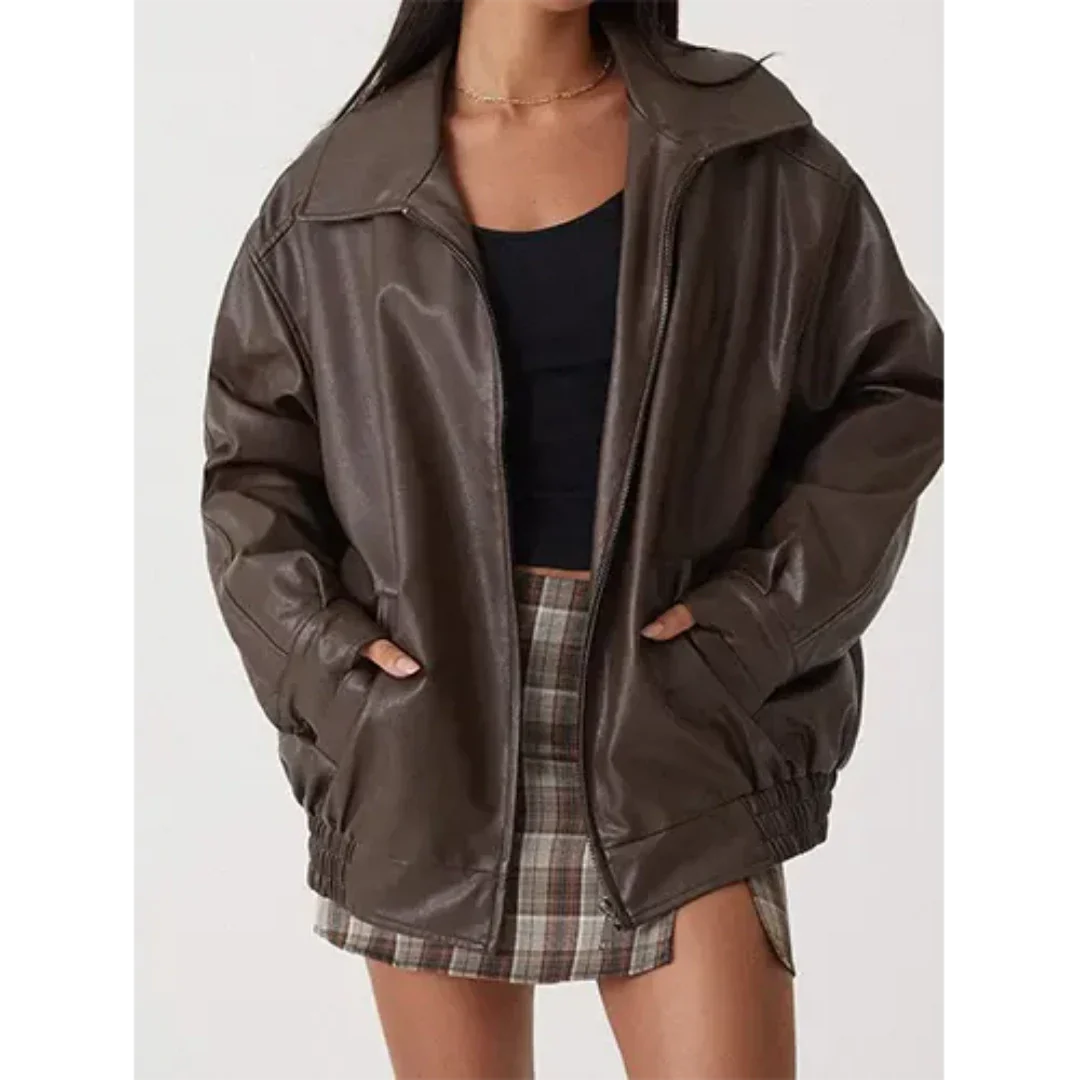Tabitha | Damen Klassisch Übergroß Winter Jacke | Warme