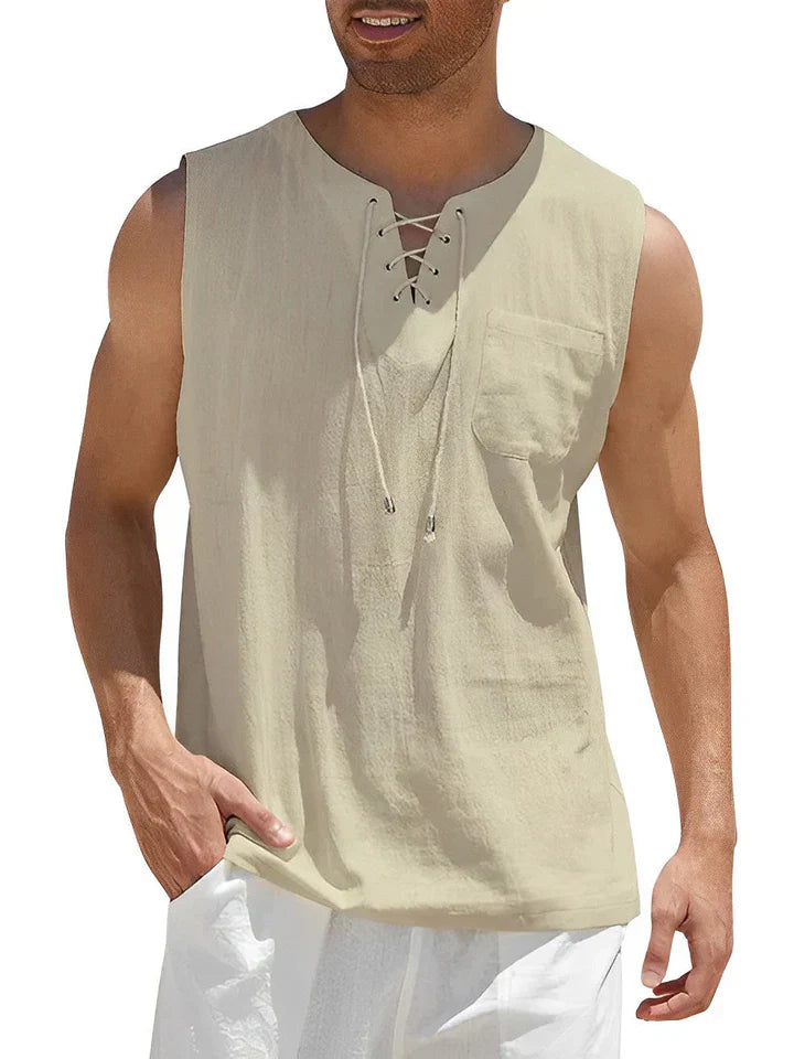 Ärmelloses Tanktop Für Herren | Sommer