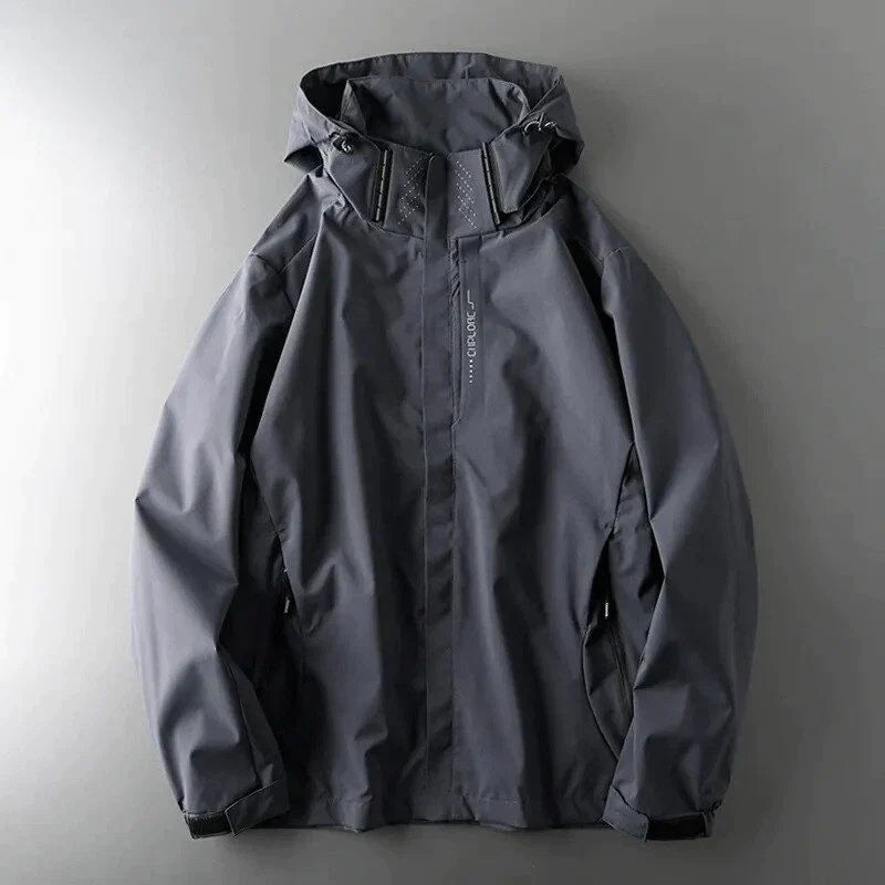 Wasserdichte Winter Windjacke Für Herren | Kapuze