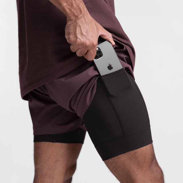 Herren Atmungsaktive Eingebaute Fahrradhose Sports Kurze Hosen | Aktivbekleidung