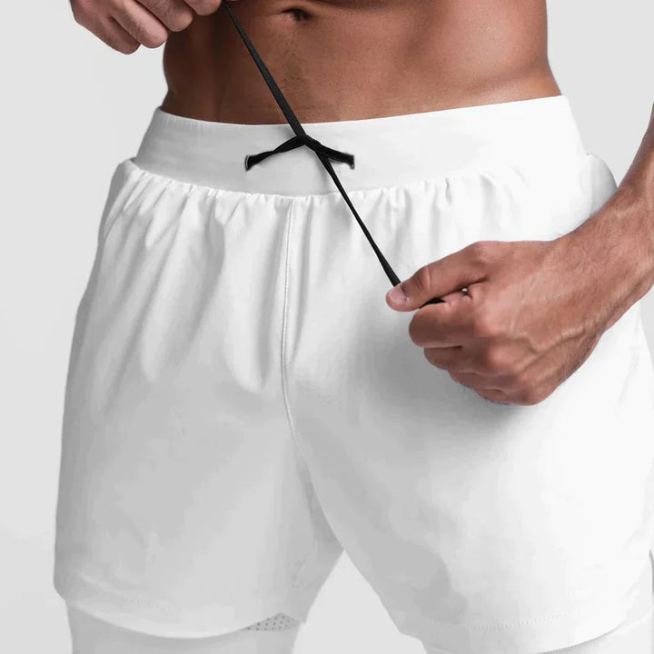 Herren Atmungsaktive Eingebaute Fahrradhose Sports Kurze Hosen | Aktivbekleidung