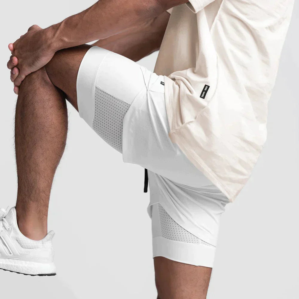 Herren Atmungsaktive Eingebaute Fahrradhose Sports Kurze Hosen | Aktivbekleidung