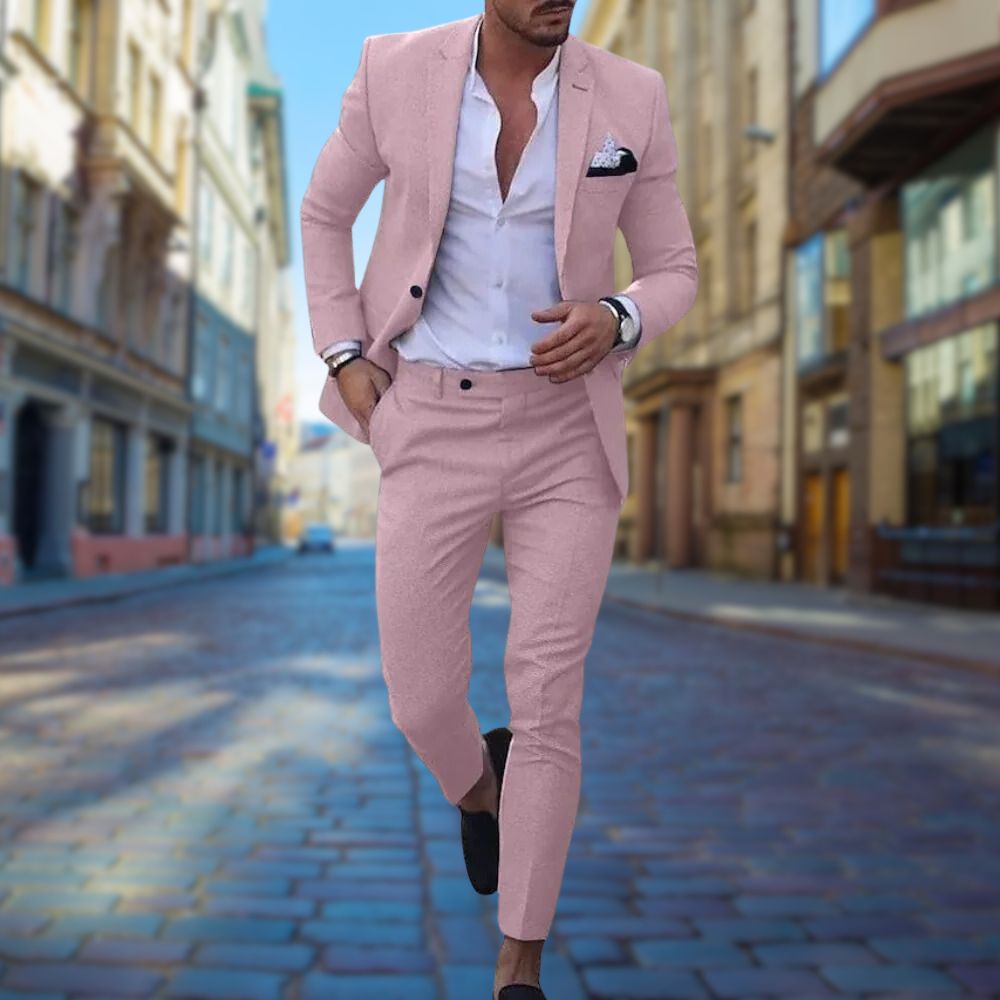 Herrenanzug Slim Fit Für Hochzeitsgäste | Lässig