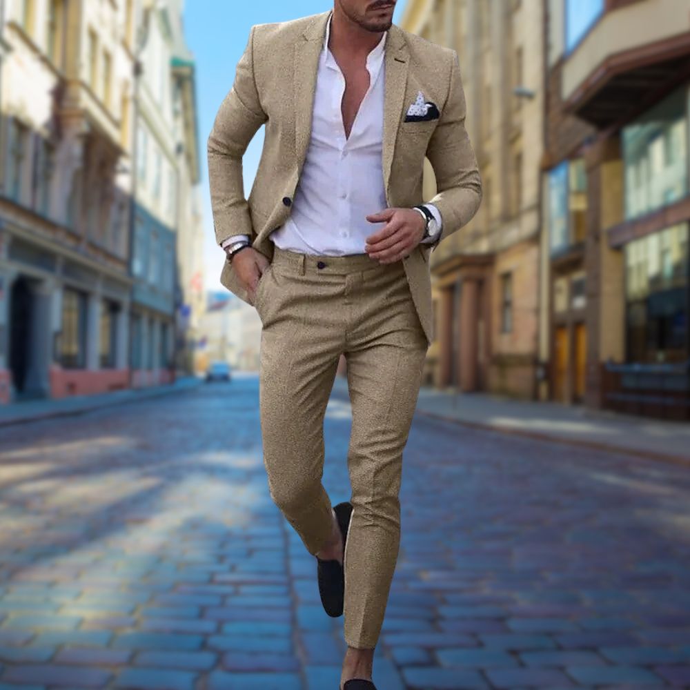 Herrenanzug Slim Fit Für Hochzeitsgäste | Lässig