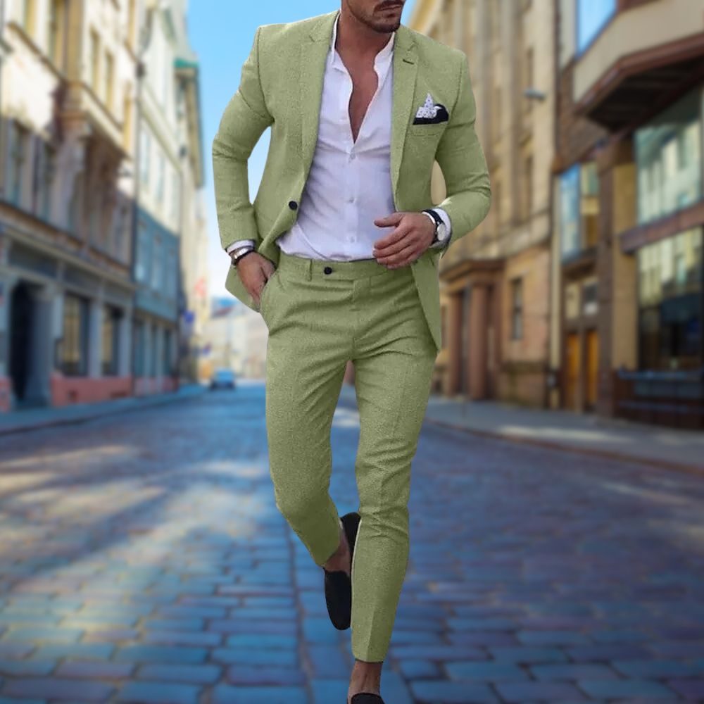 Herrenanzug Slim Fit Für Hochzeitsgäste | Lässig