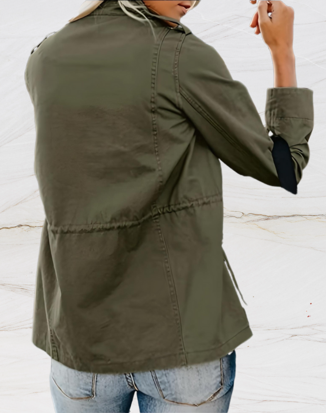 Damen Lässige Übergangsjacke | mit Taschen