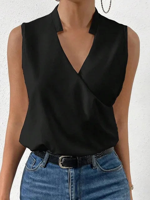 Weiches Sommertop Mit V Ausschnitt Für Damen | Lässig