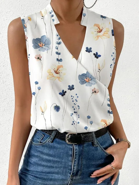 Weiches Sommertop Mit V Ausschnitt Für Damen | Lässig