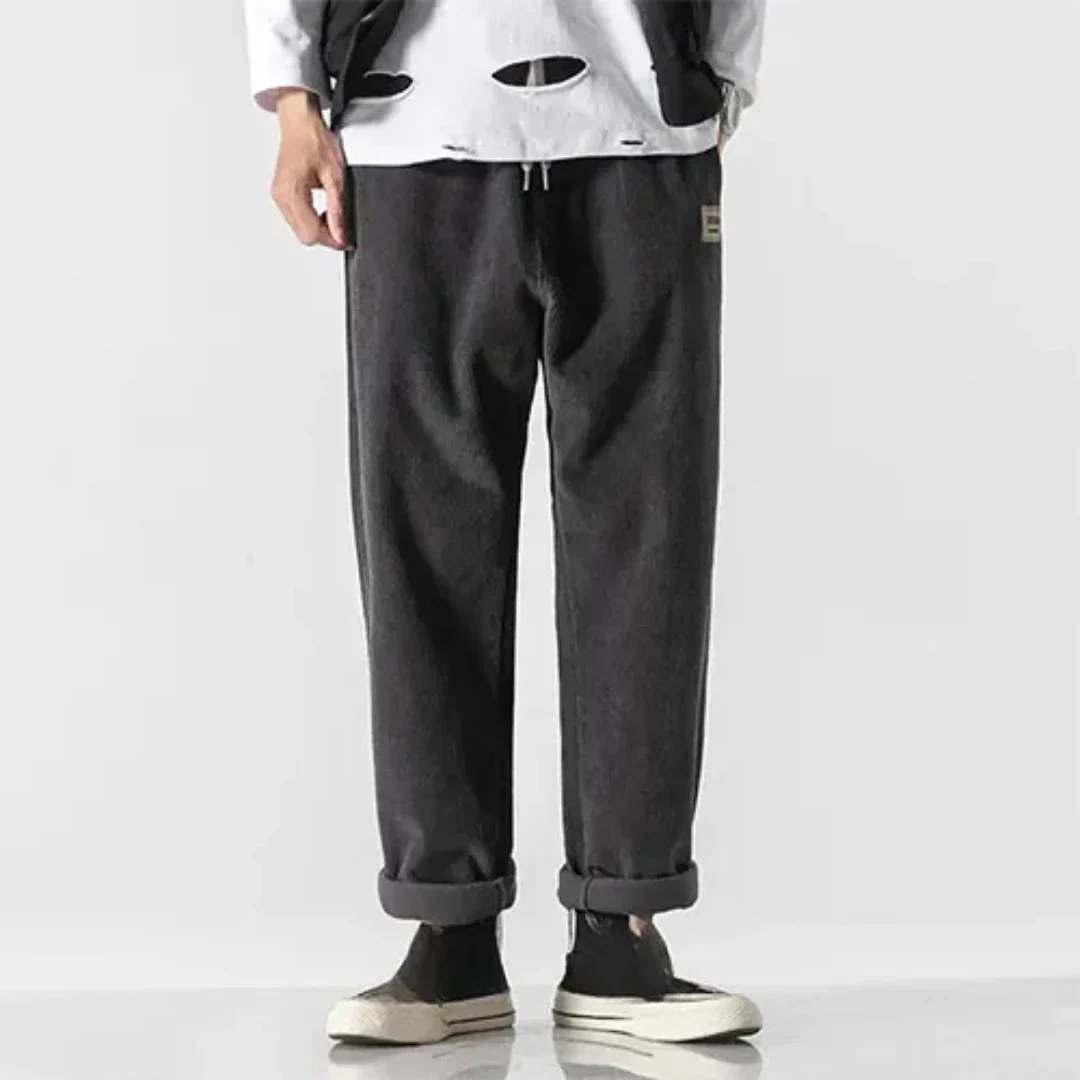 Maximos | Herren Cord Übergroß Hose | Lässig