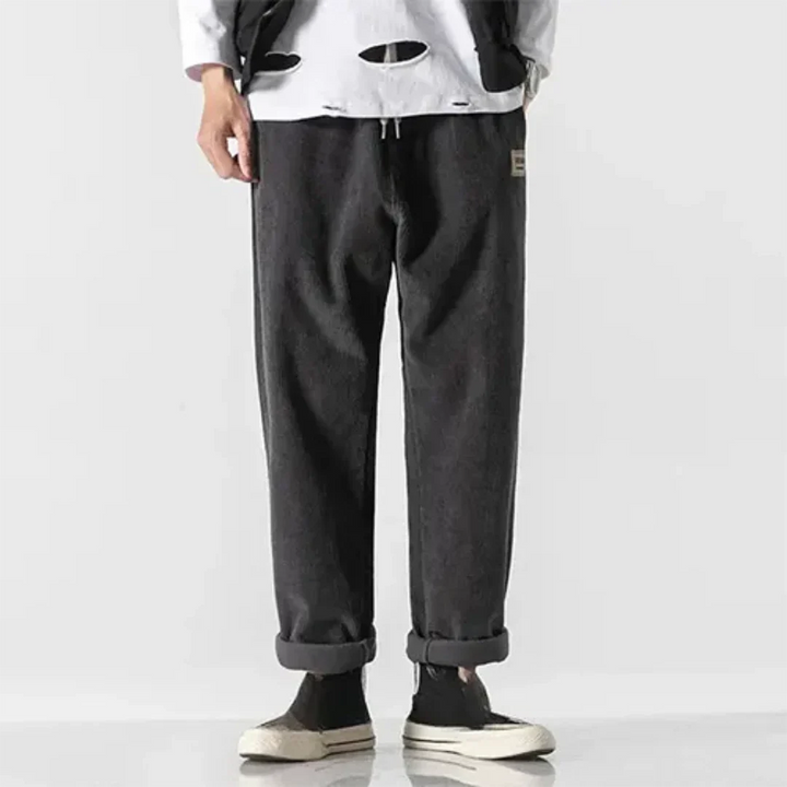 Maximos | Herren Cord Übergroß Hose | Lässig