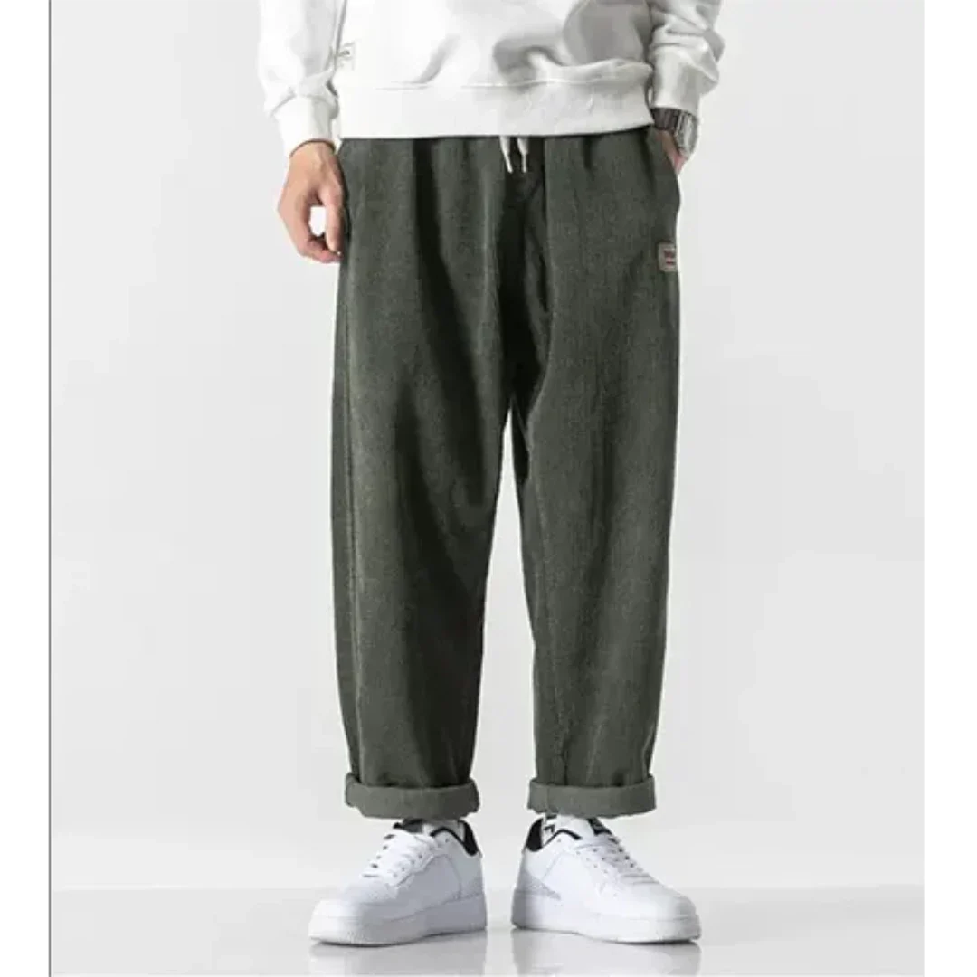 Maximos | Herren Cord Übergroß Hose | Lässig