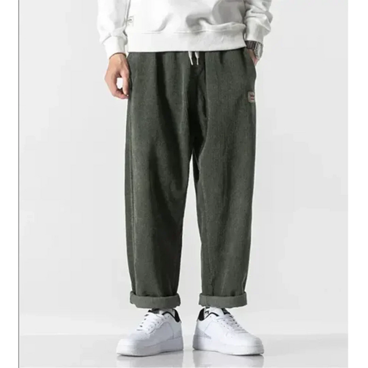 Maximos | Herren Cord Übergroß Hose | Lässig