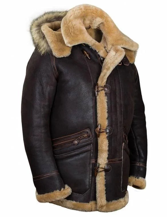 Herren Winterjacke mit Kapuze | Lässig