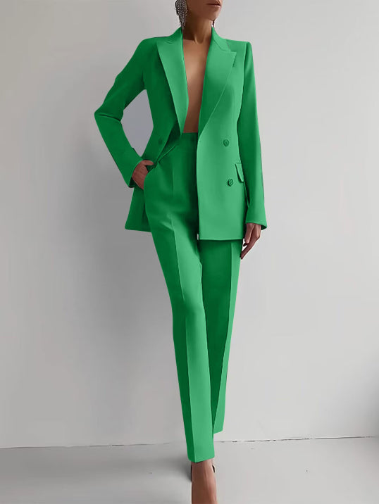 Zweiteiliges Formelles Blazer Und Hosenset Für Damen | Arbeit