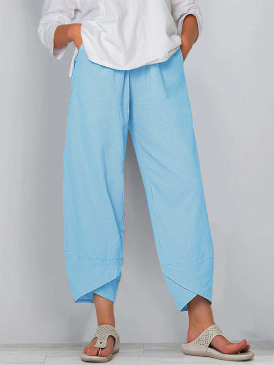 Leicht  Verkürzte Hose Für Damen | Sommer