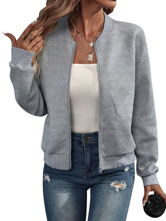 Minimalistische Übergangsjacke für Damen | Lässig