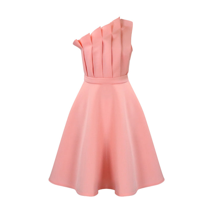 Elegantes Ärmelloses Formelles Damenkleid | Midi