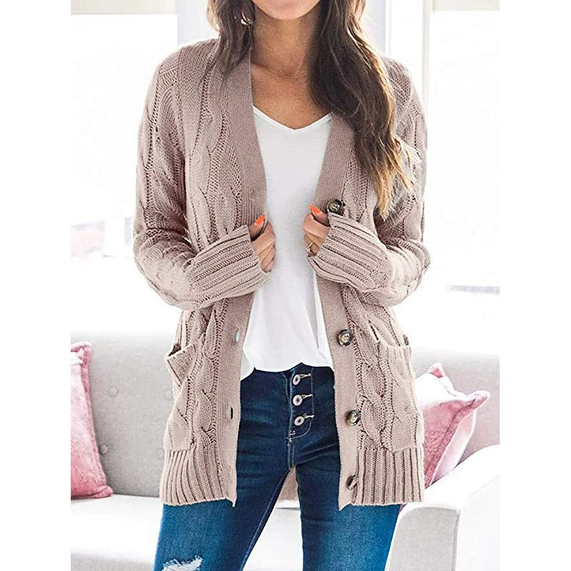 Lässiger Cardigan für Damen | Langarm